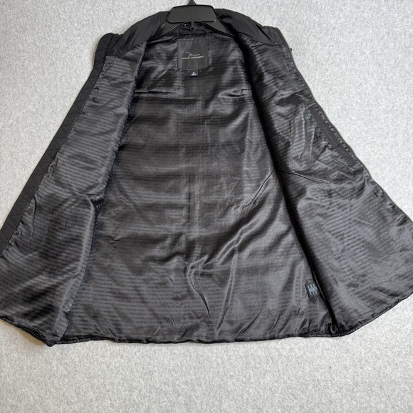 Marc Anthony Luxury Puffer Vest Black Men's M Lightweight Quilted Full Zip EUC - Picture 8 of 9